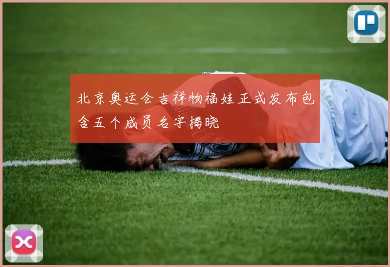 北京奥运会吉祥物福娃正式发布包含五个成员名字揭晓