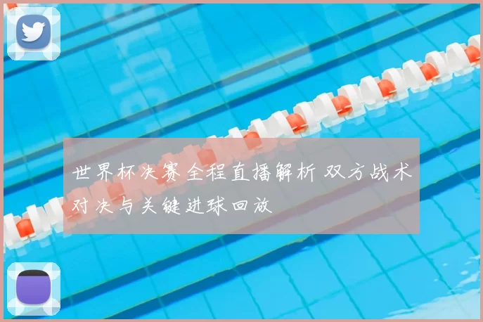 世界杯决赛全程直播解析 双方战术对决与关键进球回放